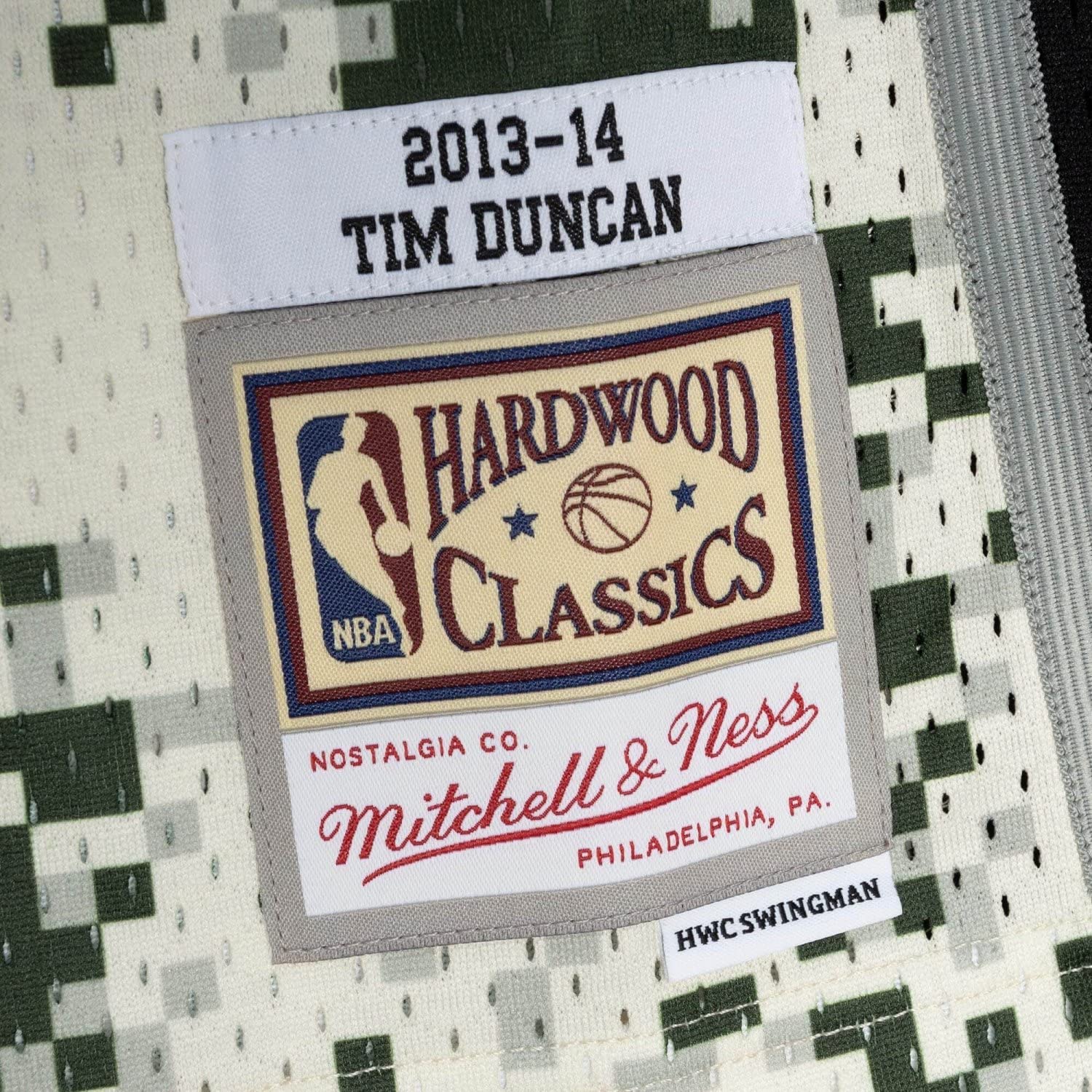 Mitchell & Ness Swingman Mesh Jersey San Antonio Spurs 2013 Tim Duncan