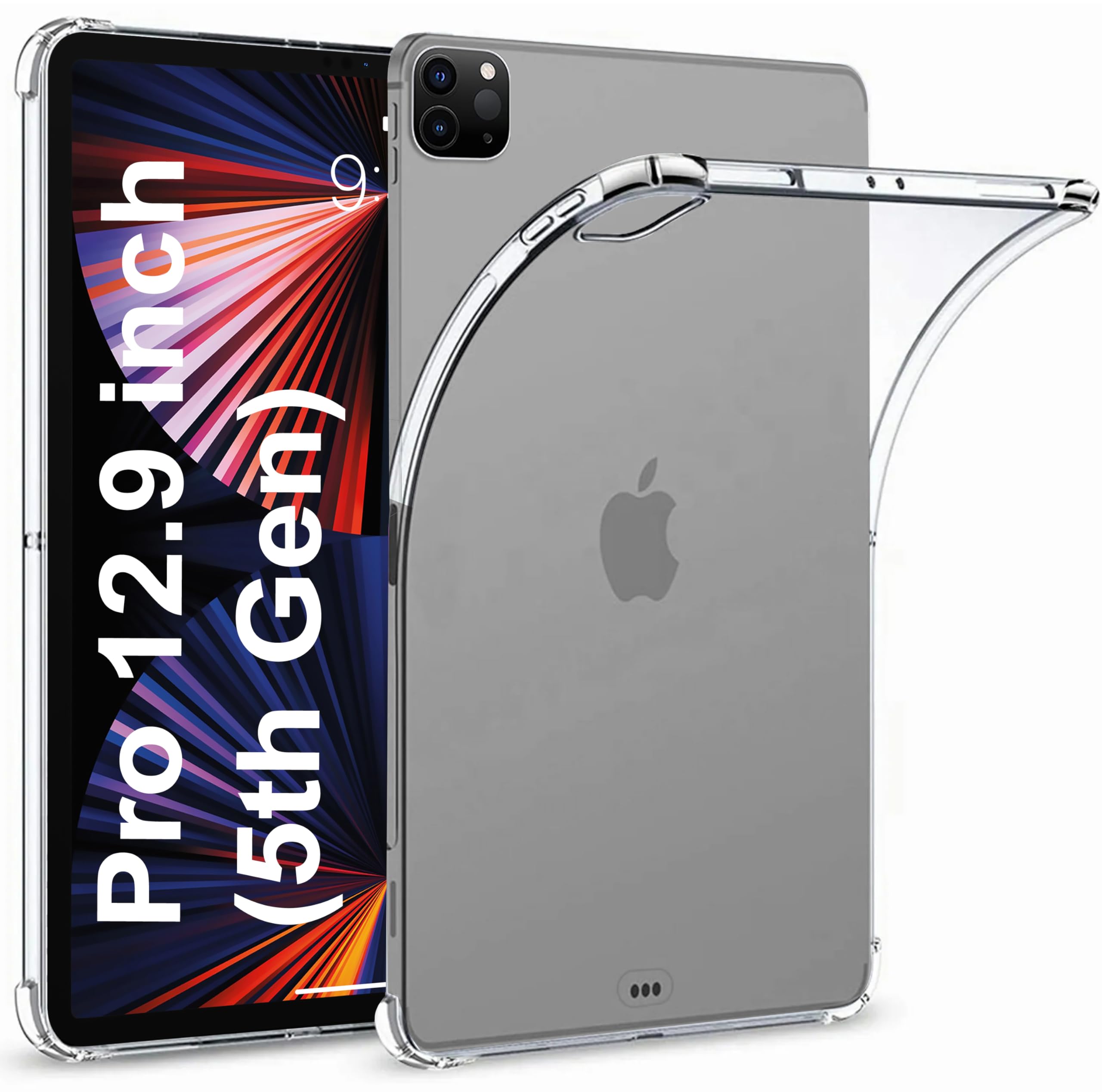 TGK Transparent Back Cover for iPad Pro 2021 12.9 inch 5th Generation Case (B0CWY6LPVX) Amazon Price History, Amazon Price Tracker