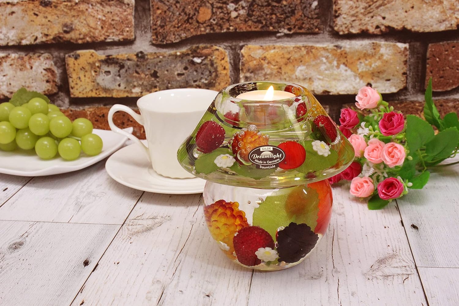 Ixu New Dreamlight Fruity Candle Holder Noble Wrapping