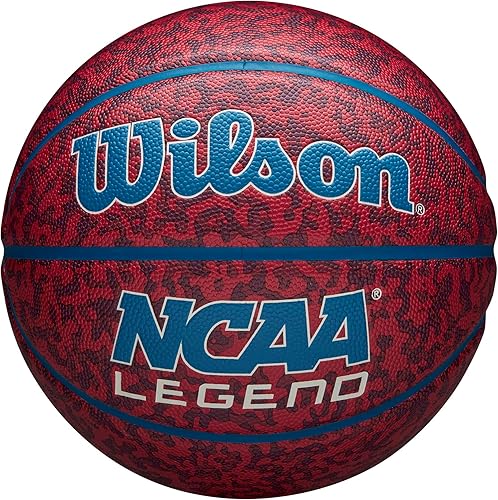 Miniatura 8 de WILSON NCAA Legend Basketballs - Size 5, Size 6 and Size 7 Camuflado azul,Naranja/Negro,Rojo/Azul,Azul