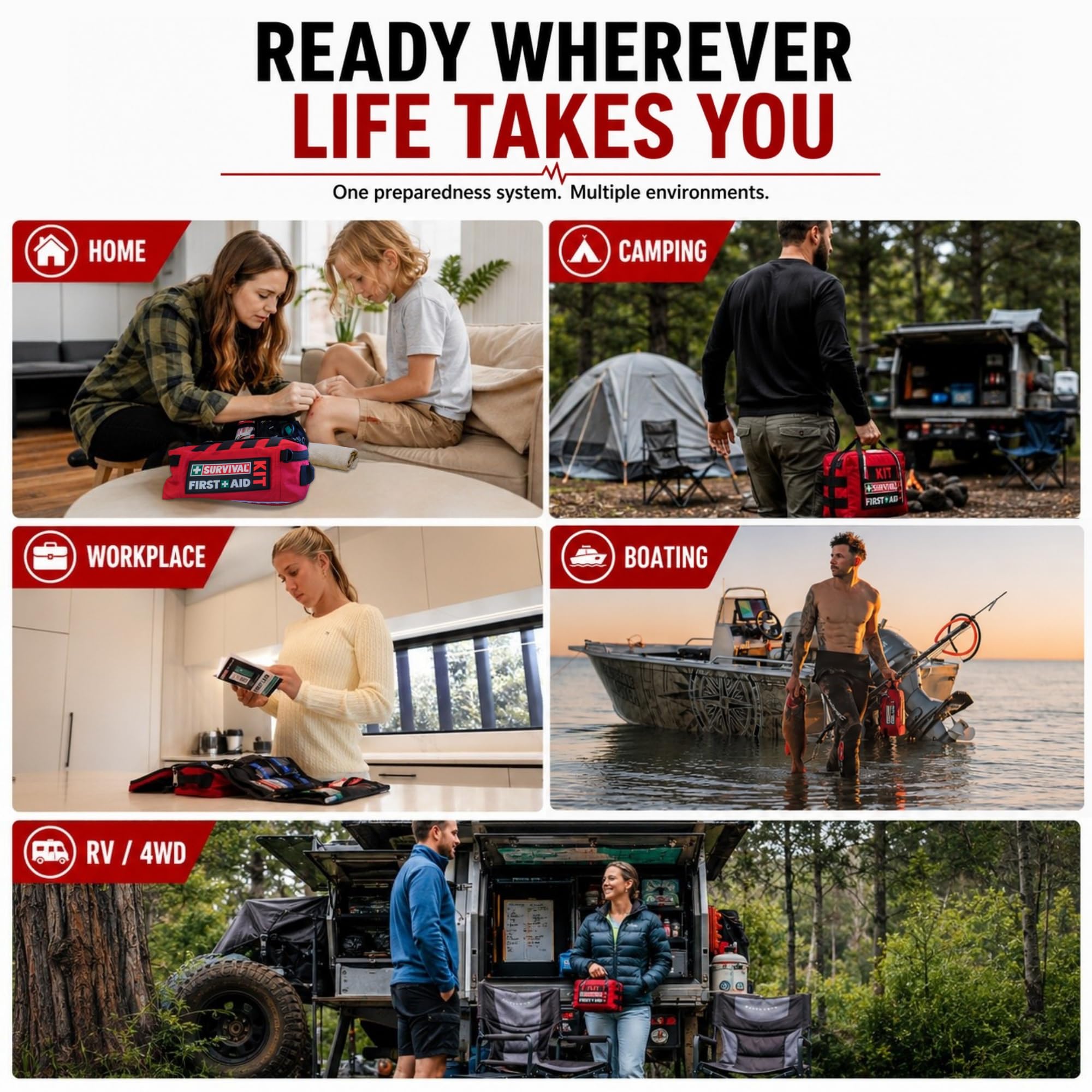 Survival Work/Home First Aid Kit