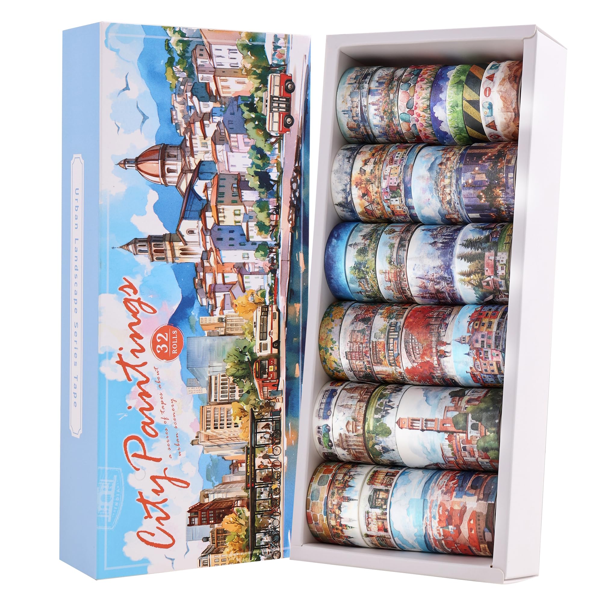 Vintage Washi Tape Set - Butterflies & Flowers -10