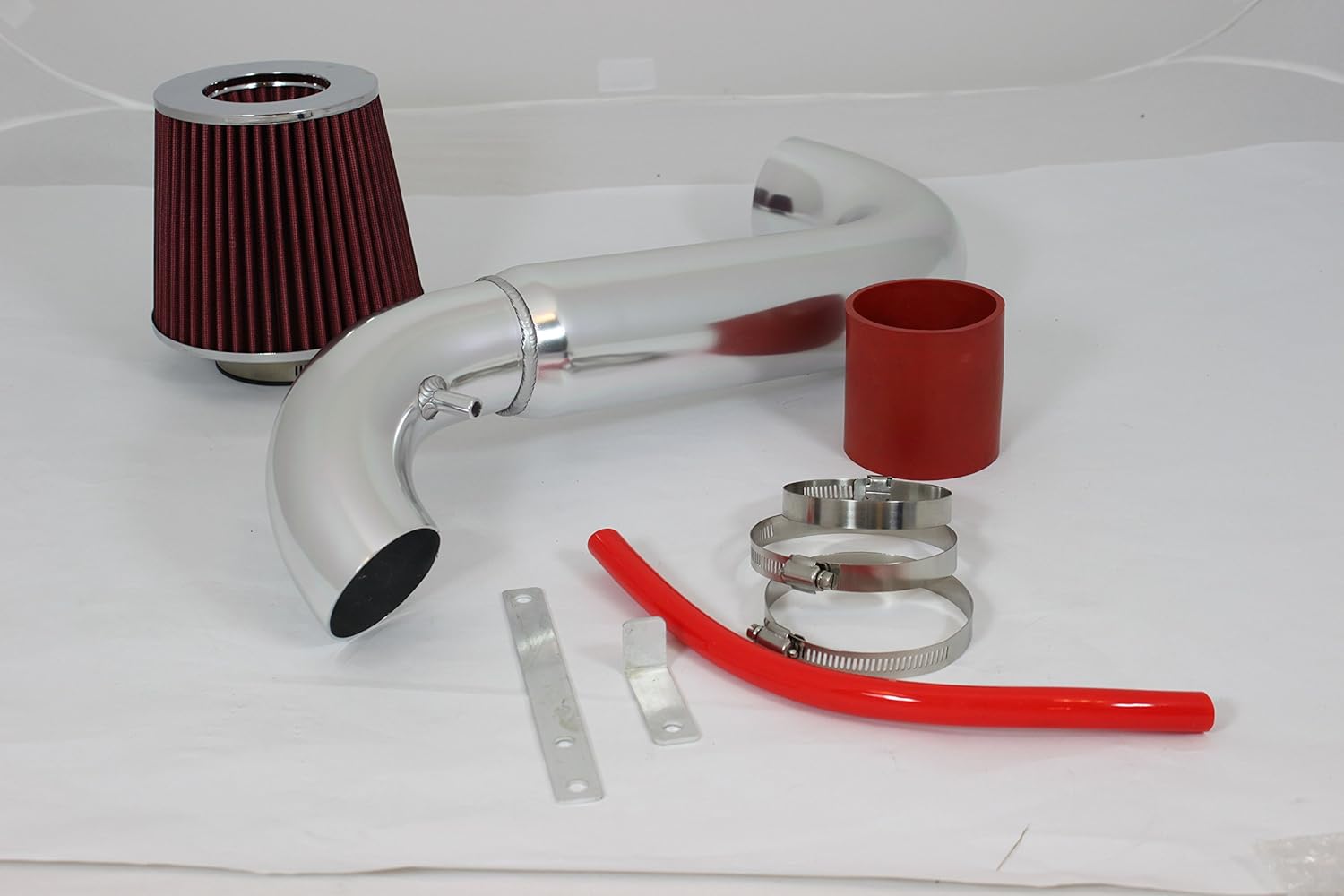 RL Concepts Red Short Ram Air Intake Kit + Filter 9102