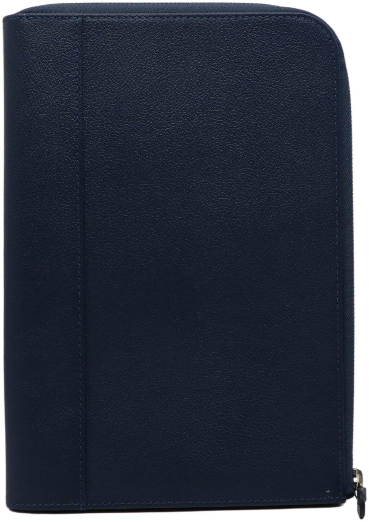 Ettinger Capra Medium Zip Pouch Portfolio CP2128BEJMBL