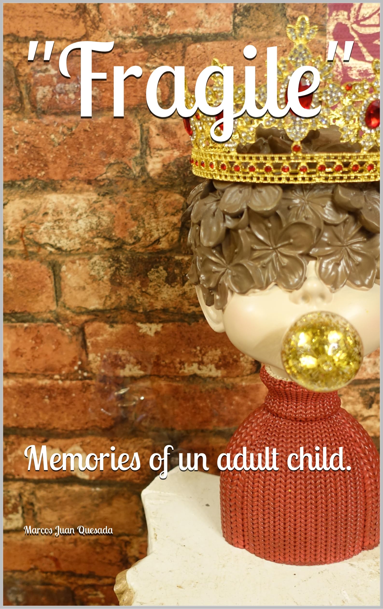 Livre Fragile Memories of an adult child en anglais pour soi