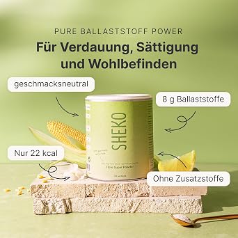 SHEKO Fibre Powder Complex - With Acacia Fibre - 8g Fibre