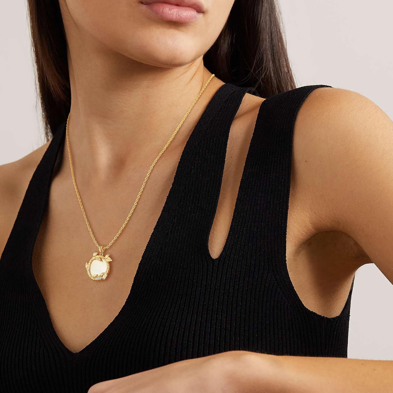 BENEIGE Necklace for Women Dainty Pendant, Charm Necklace with 14K Gold Plated Versatile Jewelry Gift for Everyday - Image 3