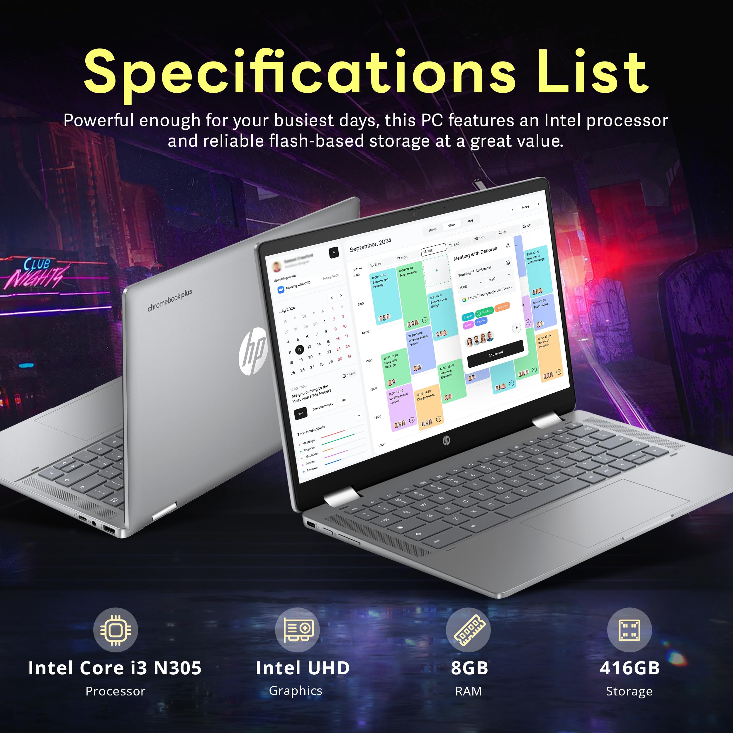 HP Chromebook Plus x360 14