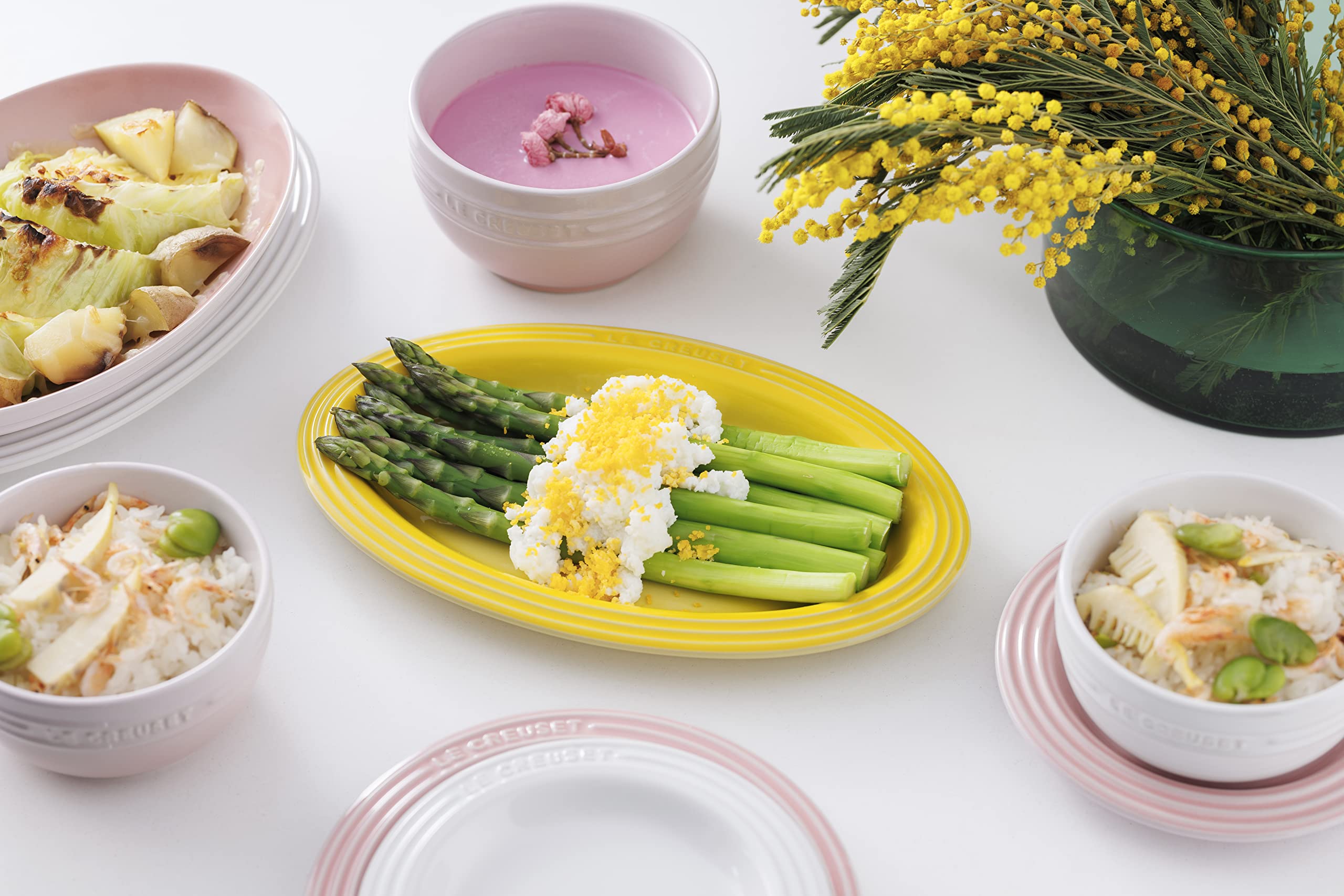 Amazon.co.jp: ル・クルーゼ(Le Creuset) オーバル プレート 皿 25cm  