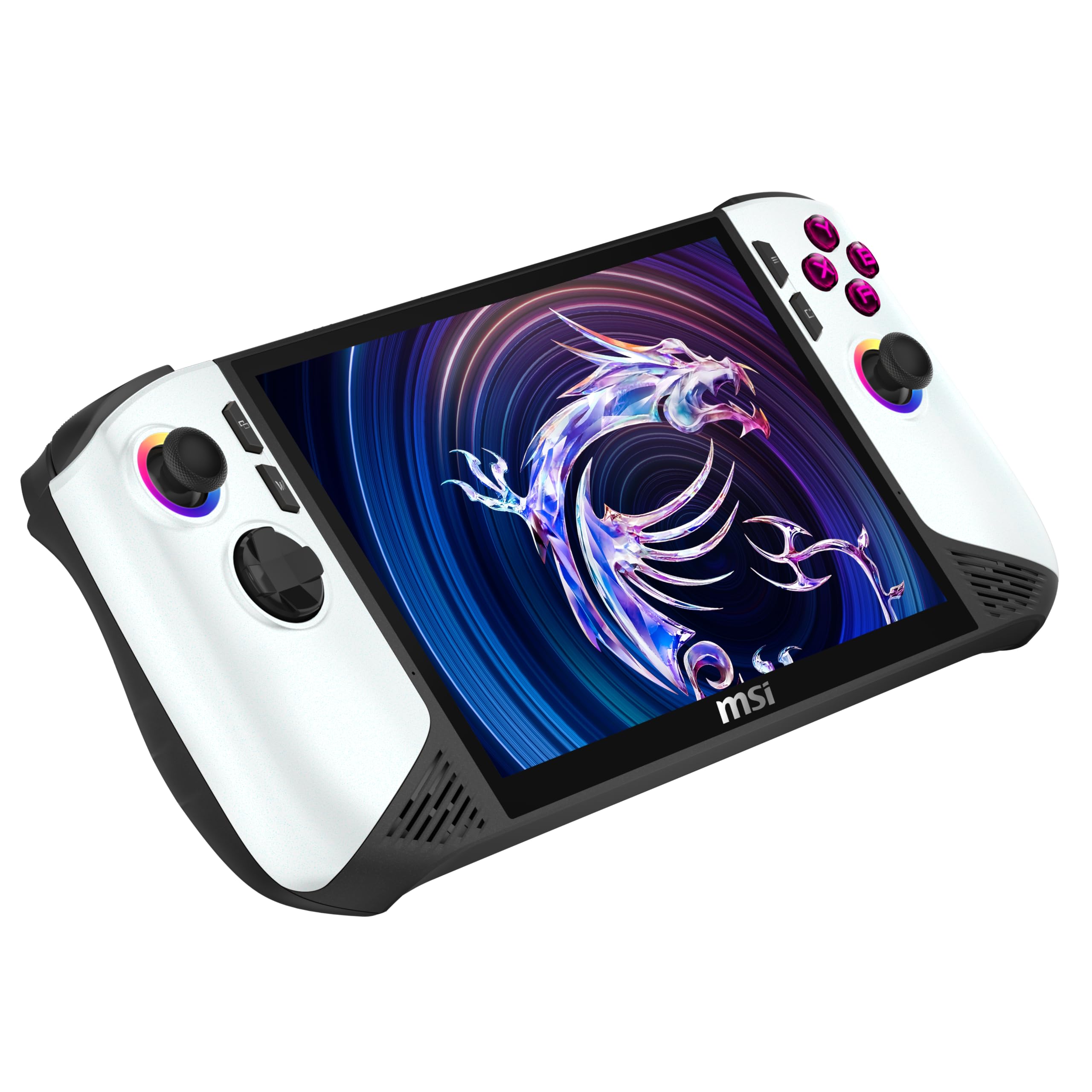 MSI Claw 8 AI+ A2VM Polar Tempest Edition-086FR : Intel Core Ultra 7 258V - 32GB LPDDR5 - SSD 2TB - Intel Arc Graphics - 8" Full HD 120Hz Tactile 500Nits - WiFi 7 - Windows 11 Famille