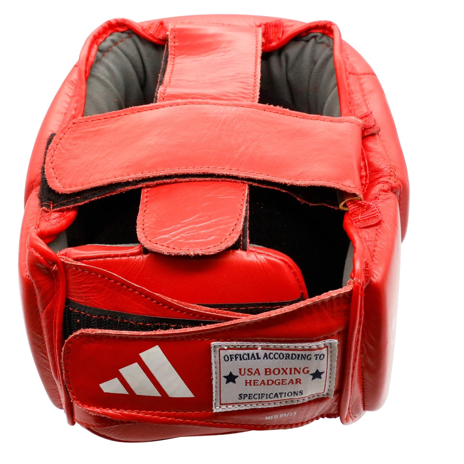 adidas Unisex – Erwachsene IBA Boxing Head Guard Kopfschutz, Rot, S