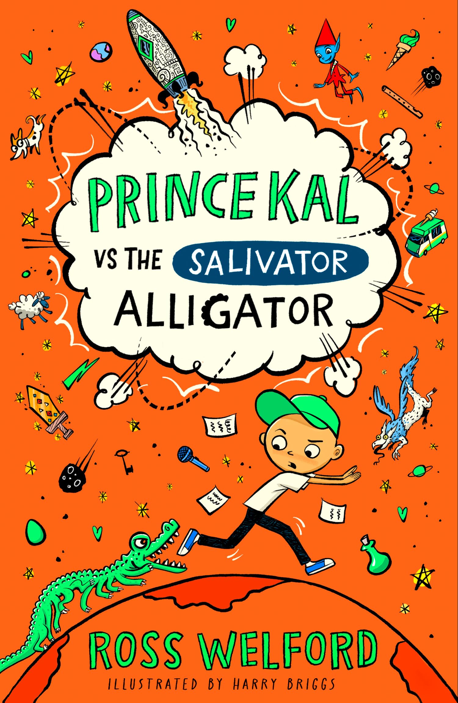 Prince Kal vs the Salivator Alligator: A Hilarious Illustrated Fantasy of Magic and Mayhem