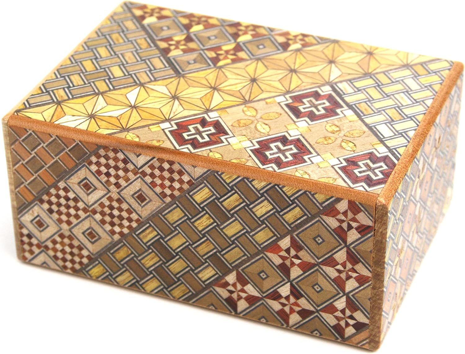 寄木細工 秘密箱14回仕掛け 箱根丸山物産 伝統 工芸 寄木 細工 かわいい