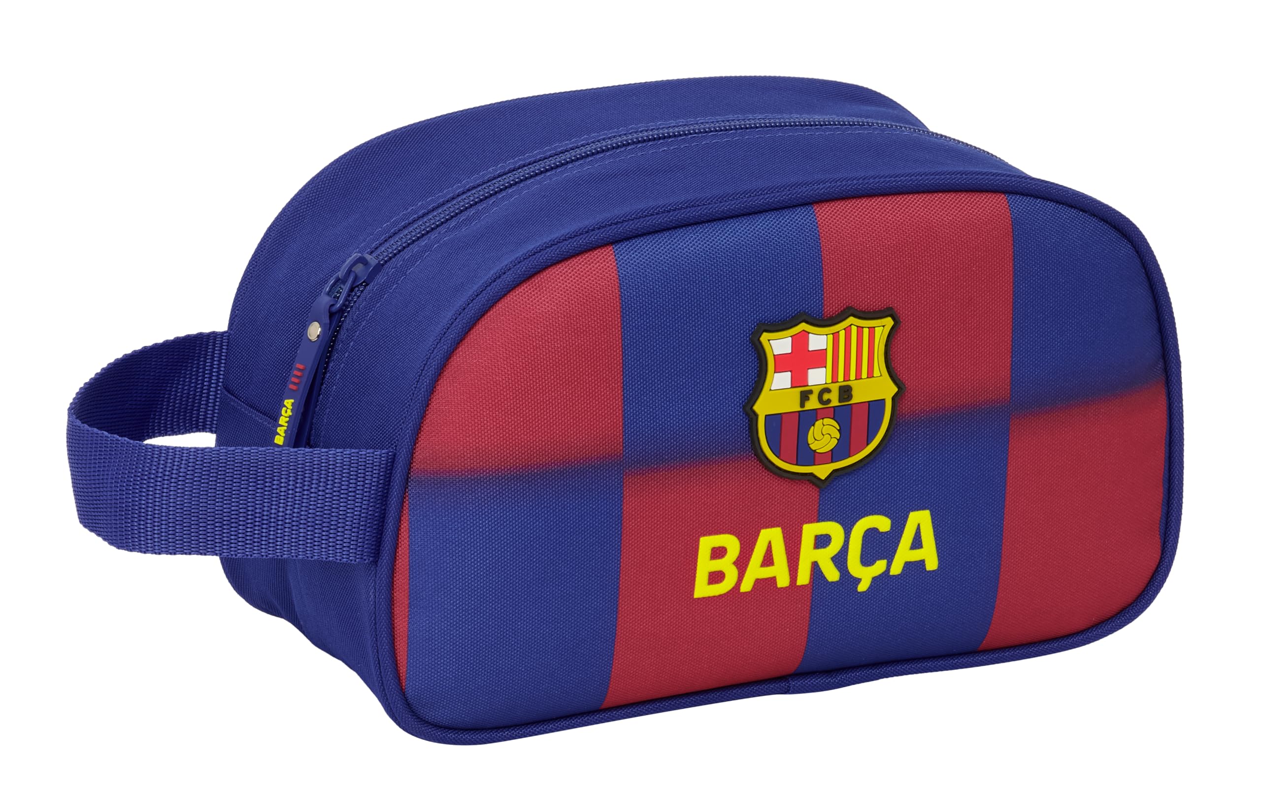 F.C. BARCELONA - Classeur Folio Trieur, idéal pour enfants de différents âges, confortable et polyvalent, qualité et résistance, 26 x 36,5 cm, couleur bleu marine/grenat, Bleu marine/grenat, Estándar