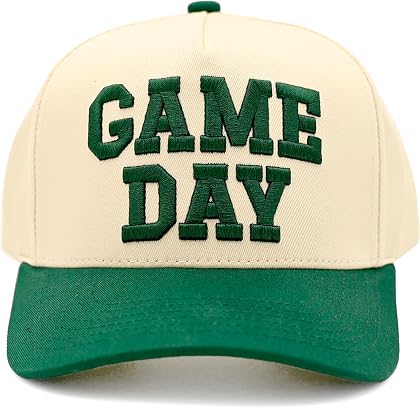 The Shenanigans Snapback — Game Day - Green/Beige