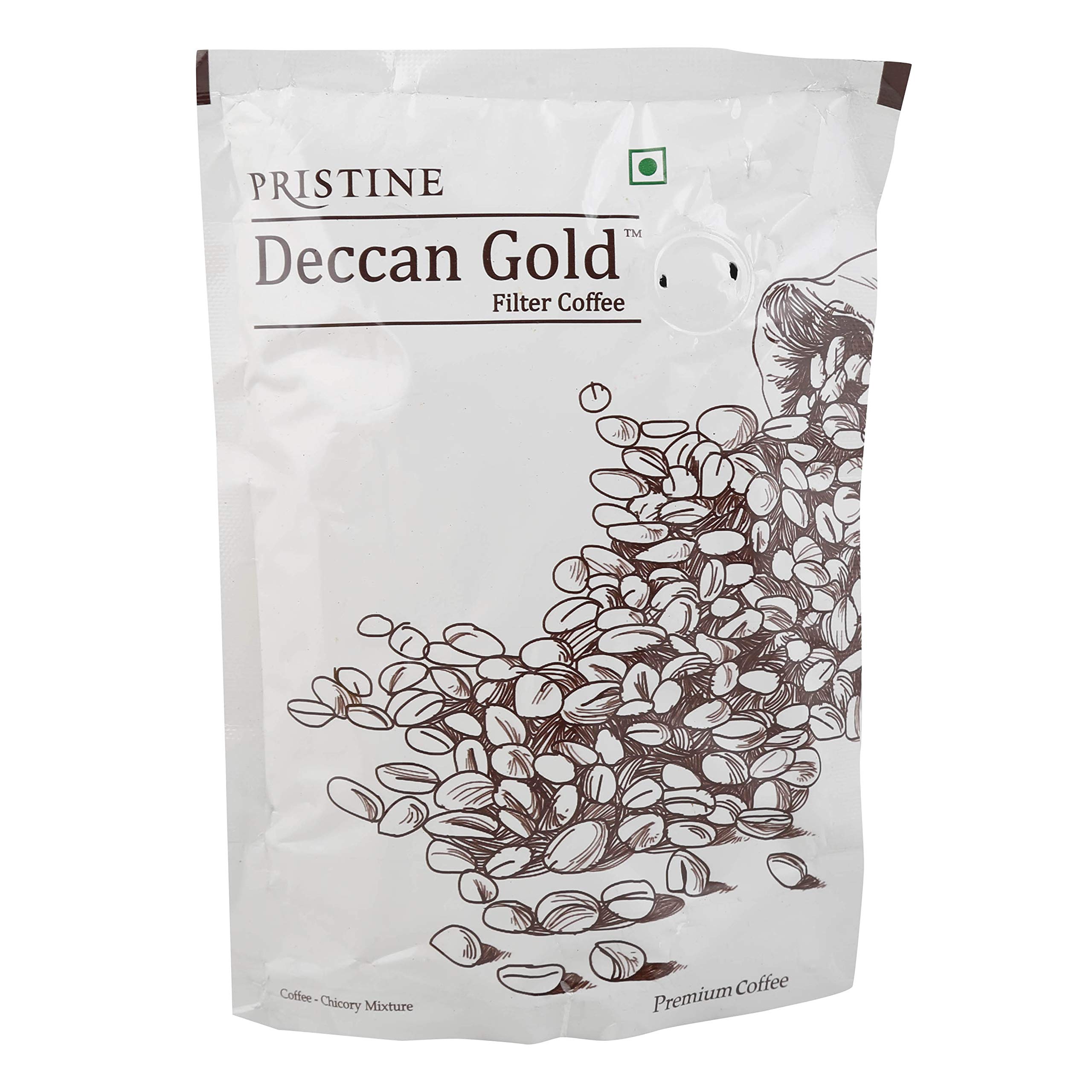PRISTINE Deccan Gold Premium Filter Coffee Powder, 8020 Blend 200G
