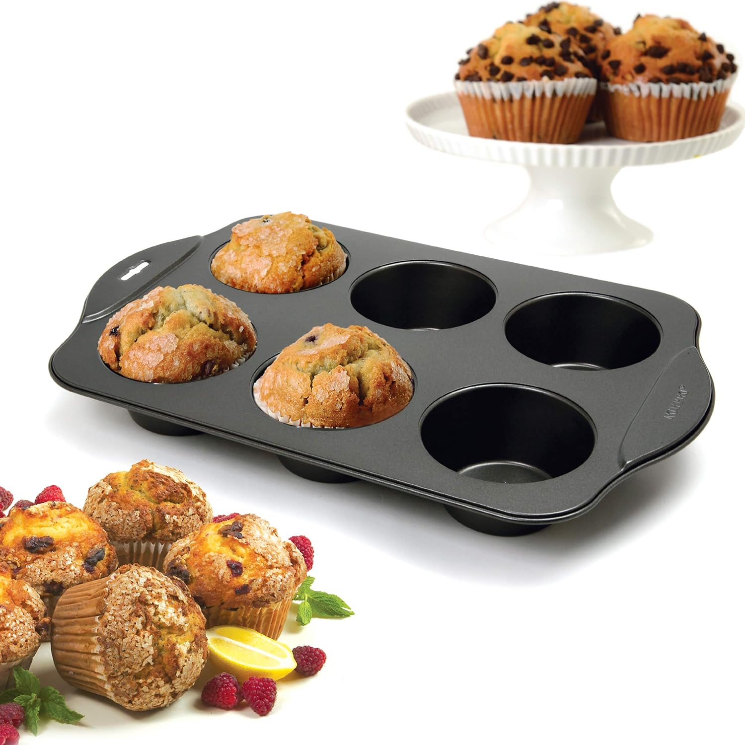 Norpro Nonstick 6 Cup Giant Muffin Pan