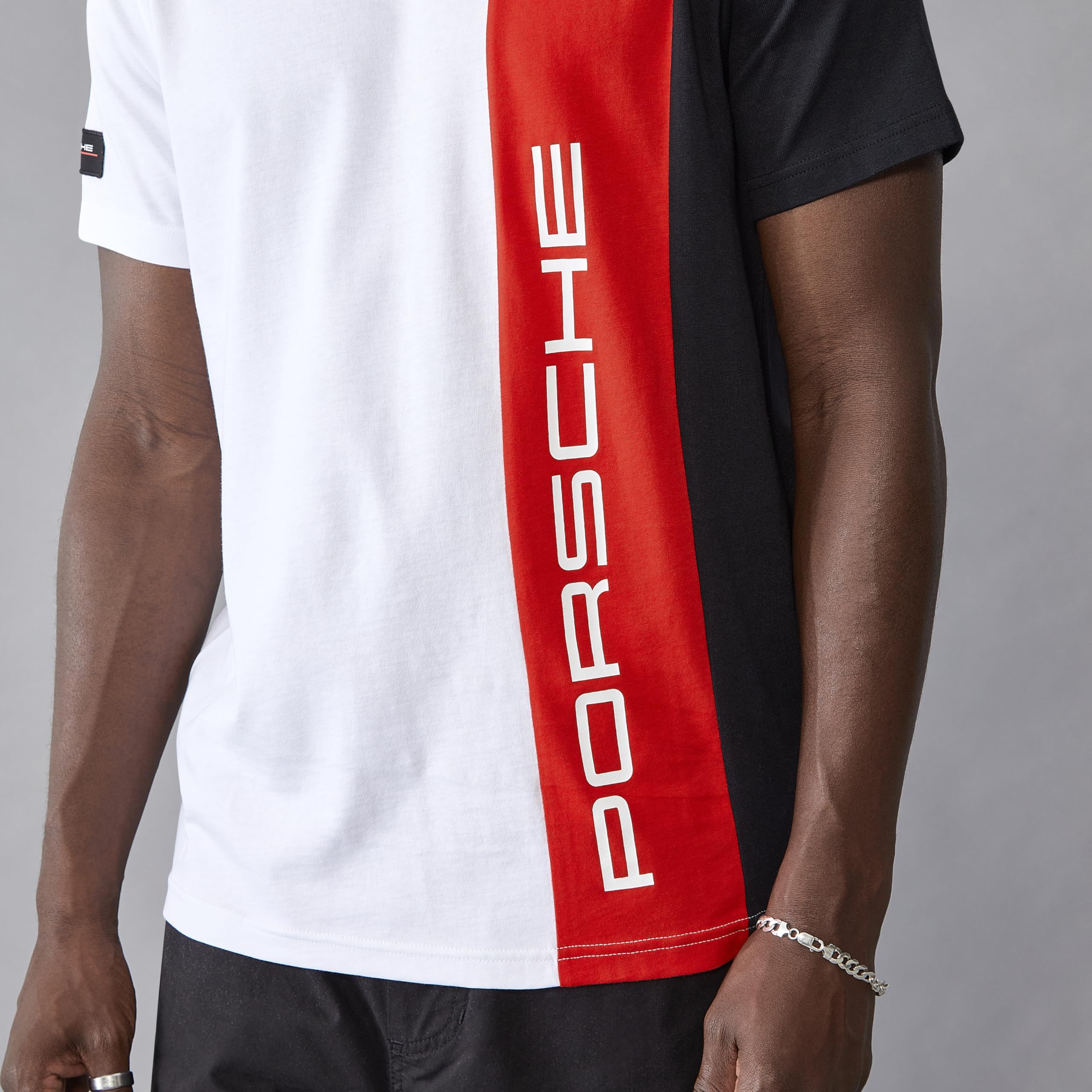Porsche Motorsport Camiseta de Rayas para Hombre