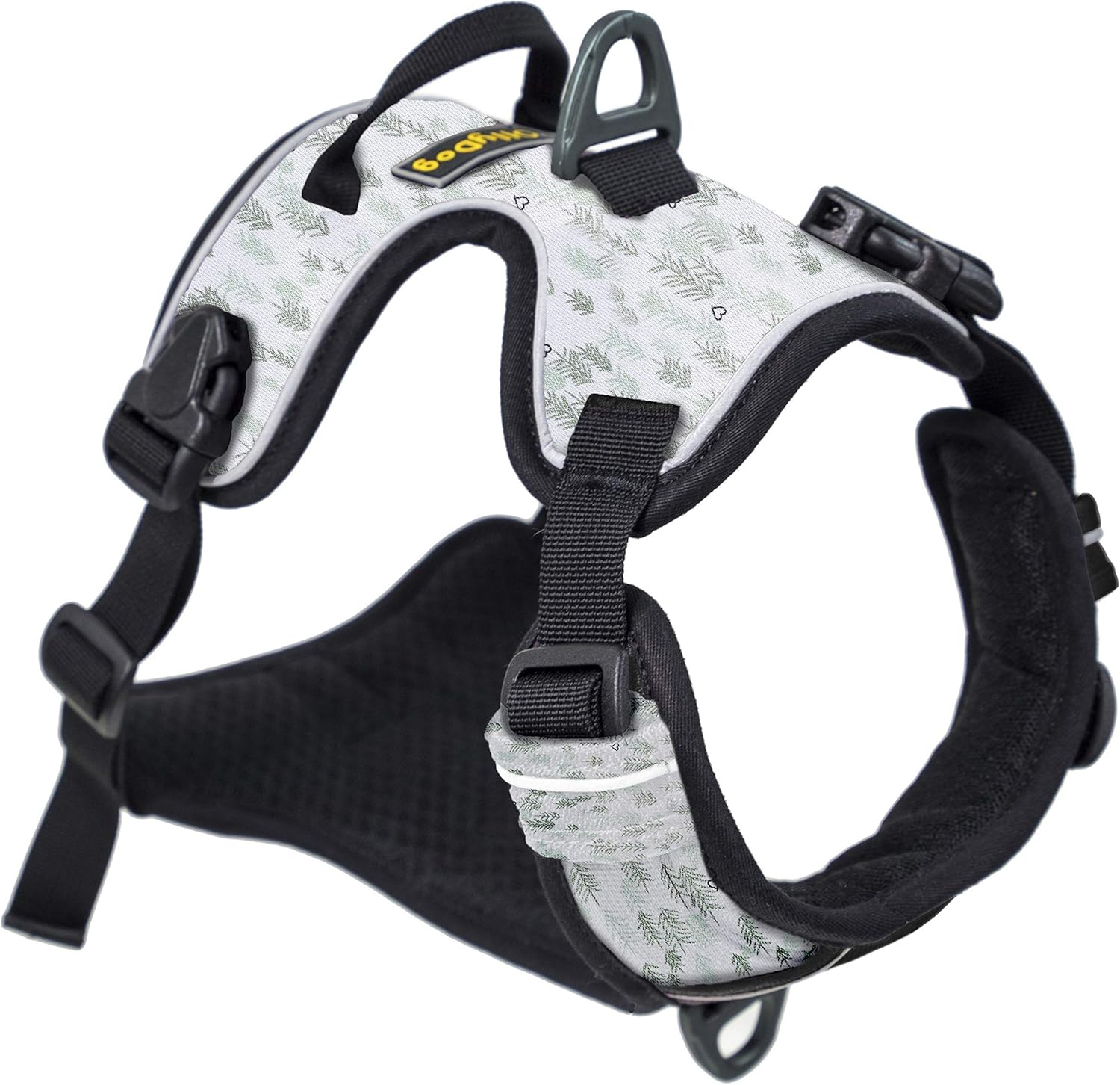 OllyDog Alpine Harness_NoPull Pet Harness Adjustable Outdoor Pet Vest Reflective