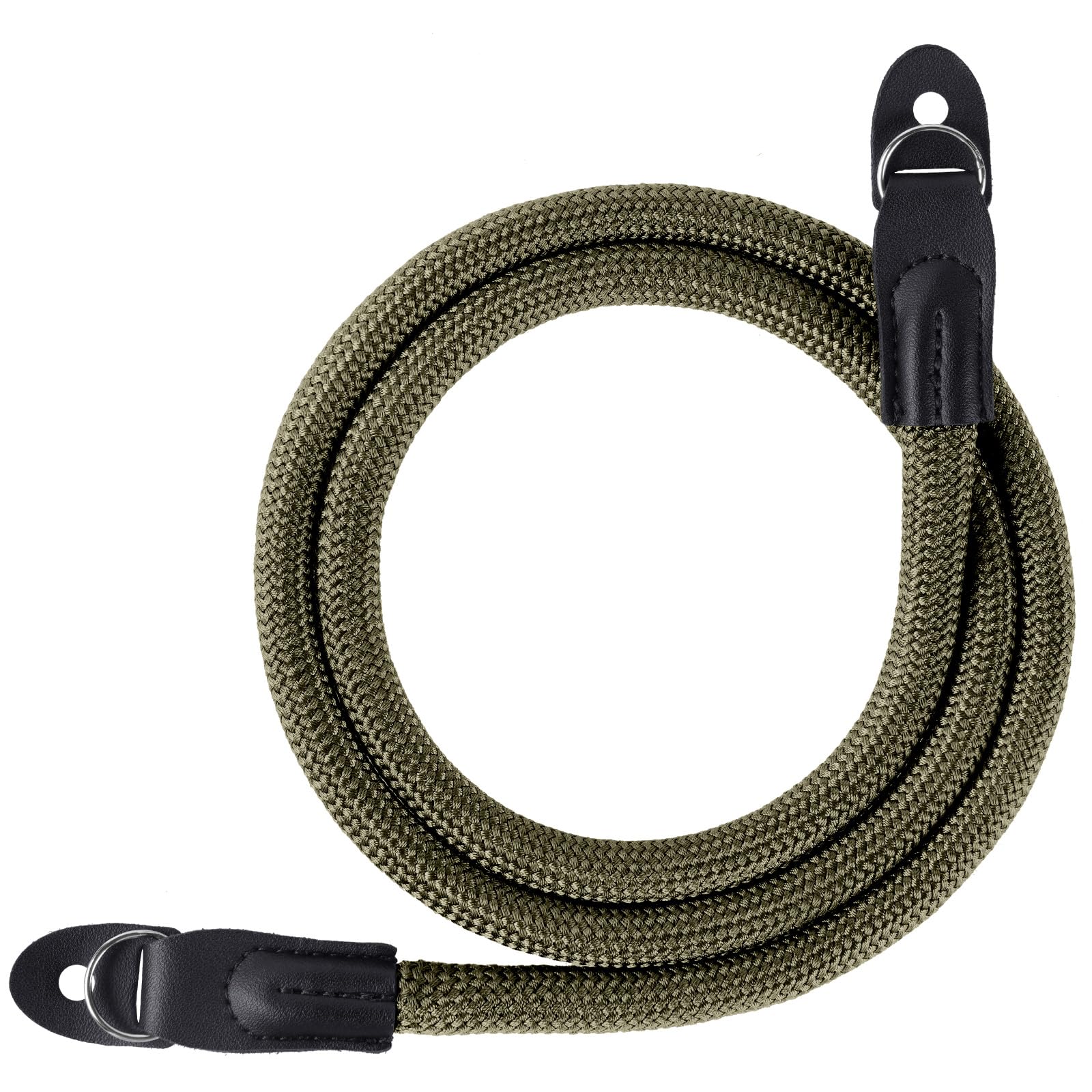 flintronic Sangle Appareil Photo, Bandoulière en Corde en Nylon, Courroie de Cou pour Appareil Photo, pour Canon, Appareils Photo pour Les Caméras Nikon, Sony, Fujifilm, Olympus, Leica - 102 cm