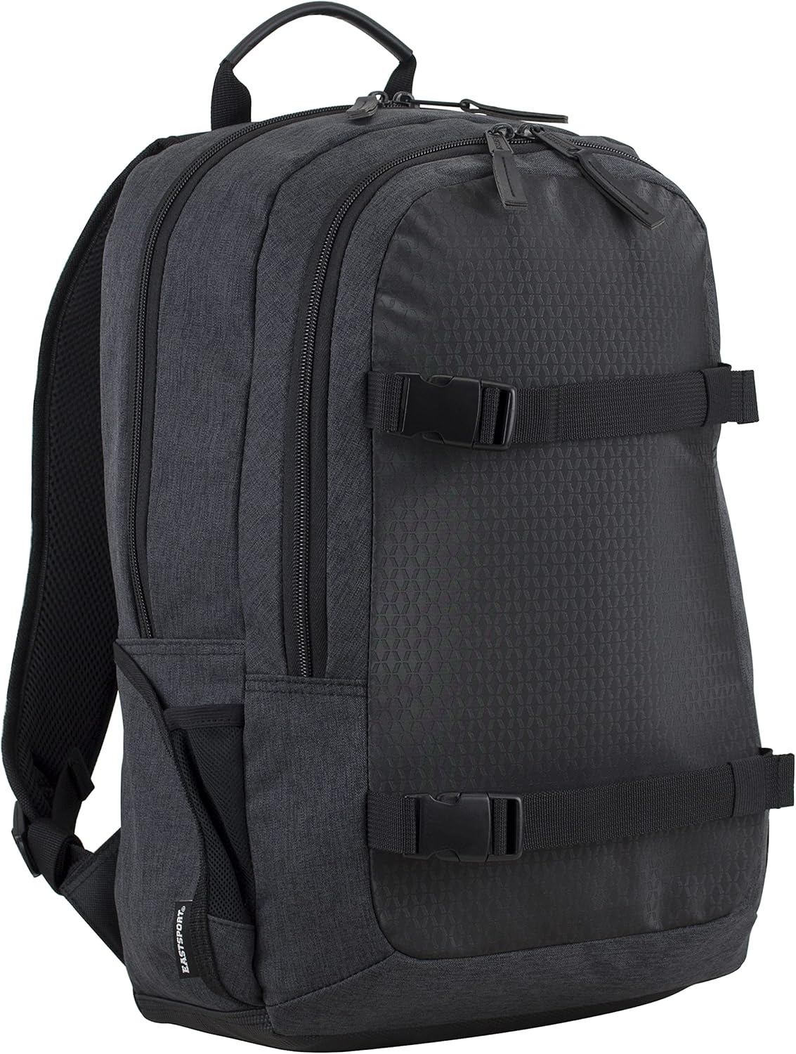 Eastsport (2 for 1) Universal Commuter Backpack w/Matching Shoulder Bag - Black