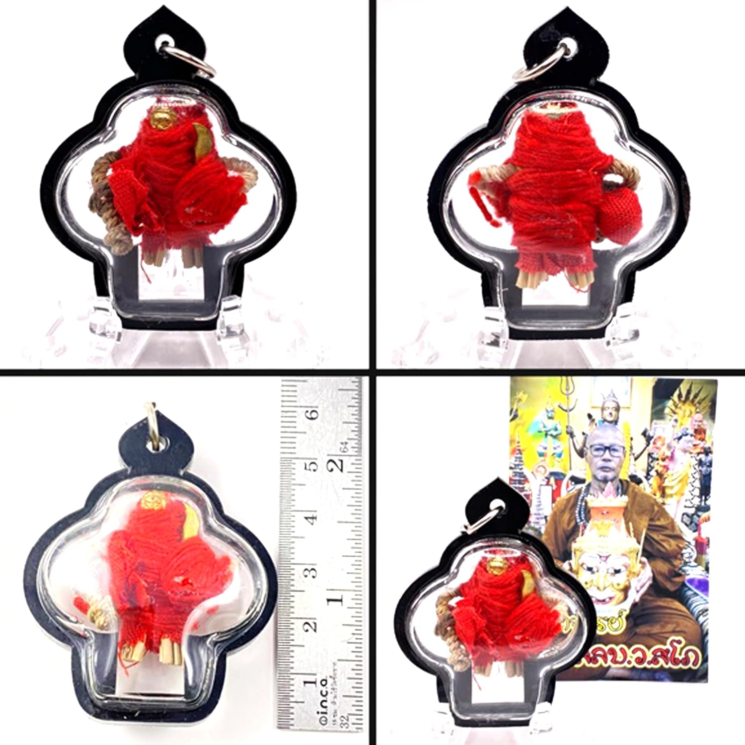 Thai Hun Payont Ghost Soldier Amulet by Phra Ajahn Wallop (Luang Phor Naka), Sacred Spiritual Protection Talisman, Sakon Nakhon Monastery (2024 Edition), Authentic Thai Occult Art & Collectible