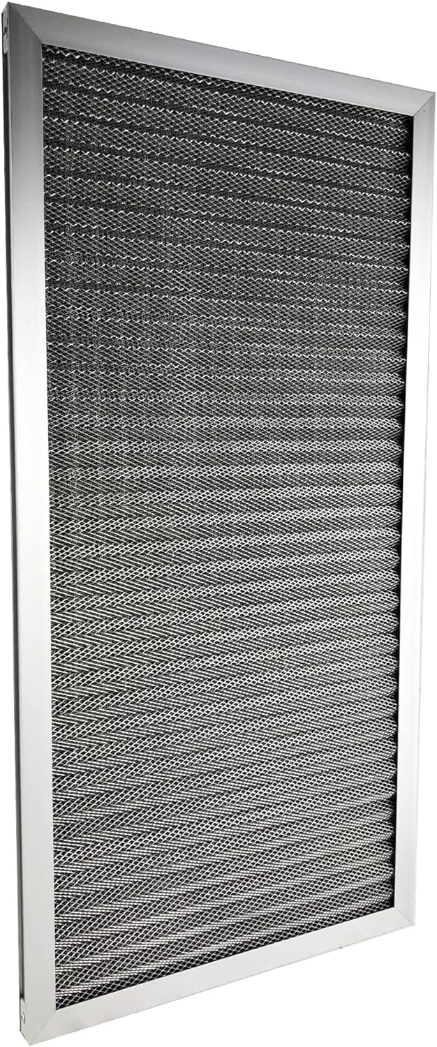 Aluminum Electrostatic Air Filter (12" x 24" x 1"), Furnace Central AC
