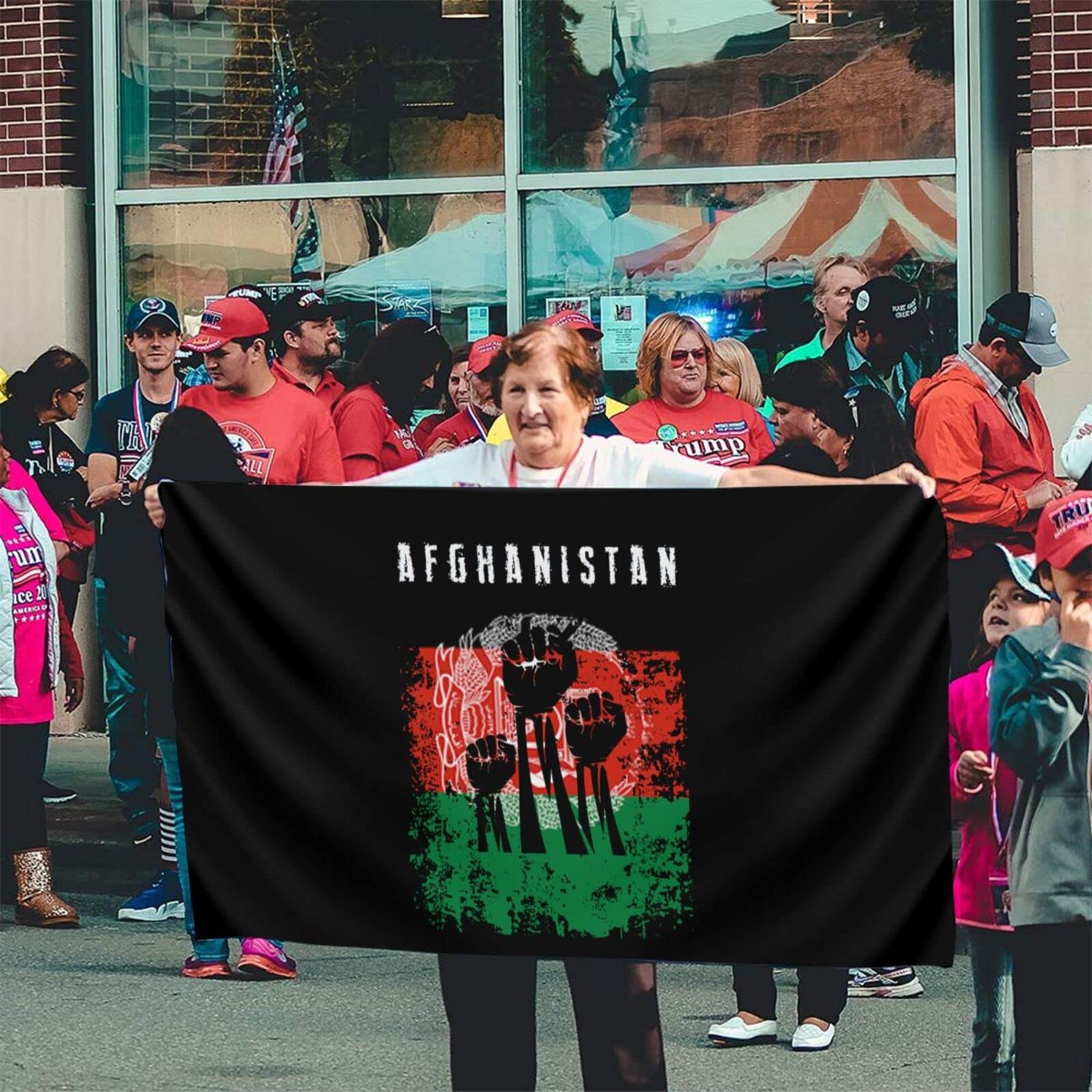 Nueva Bandera De Afganistán De 3 X 5 Pulgadas, Ojales De Latón Resistente A La Decoloración, Nailon 68D Premium De Flagman