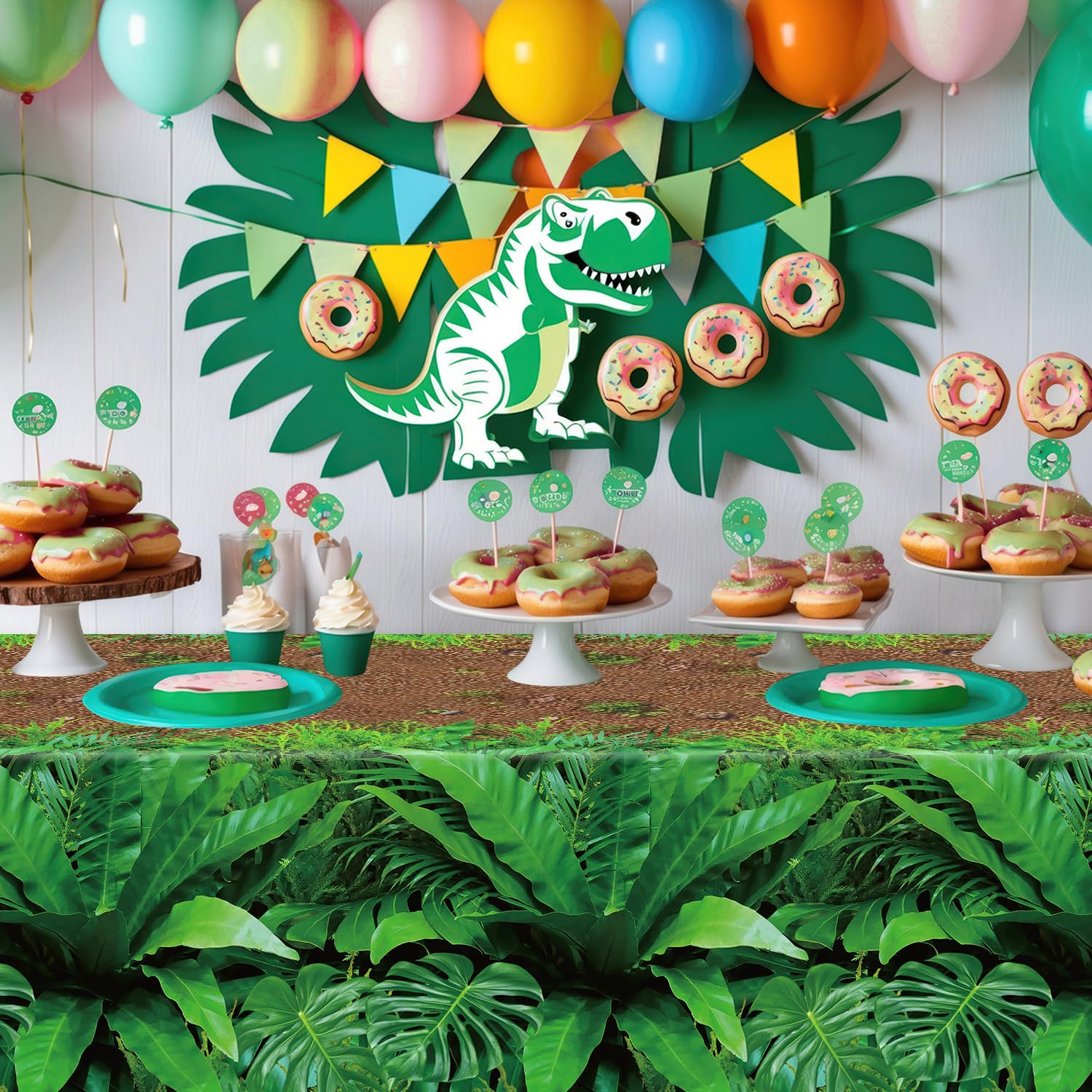Tafelkleed Dinosaurus party - MEGA collectie dinosaurus versiering