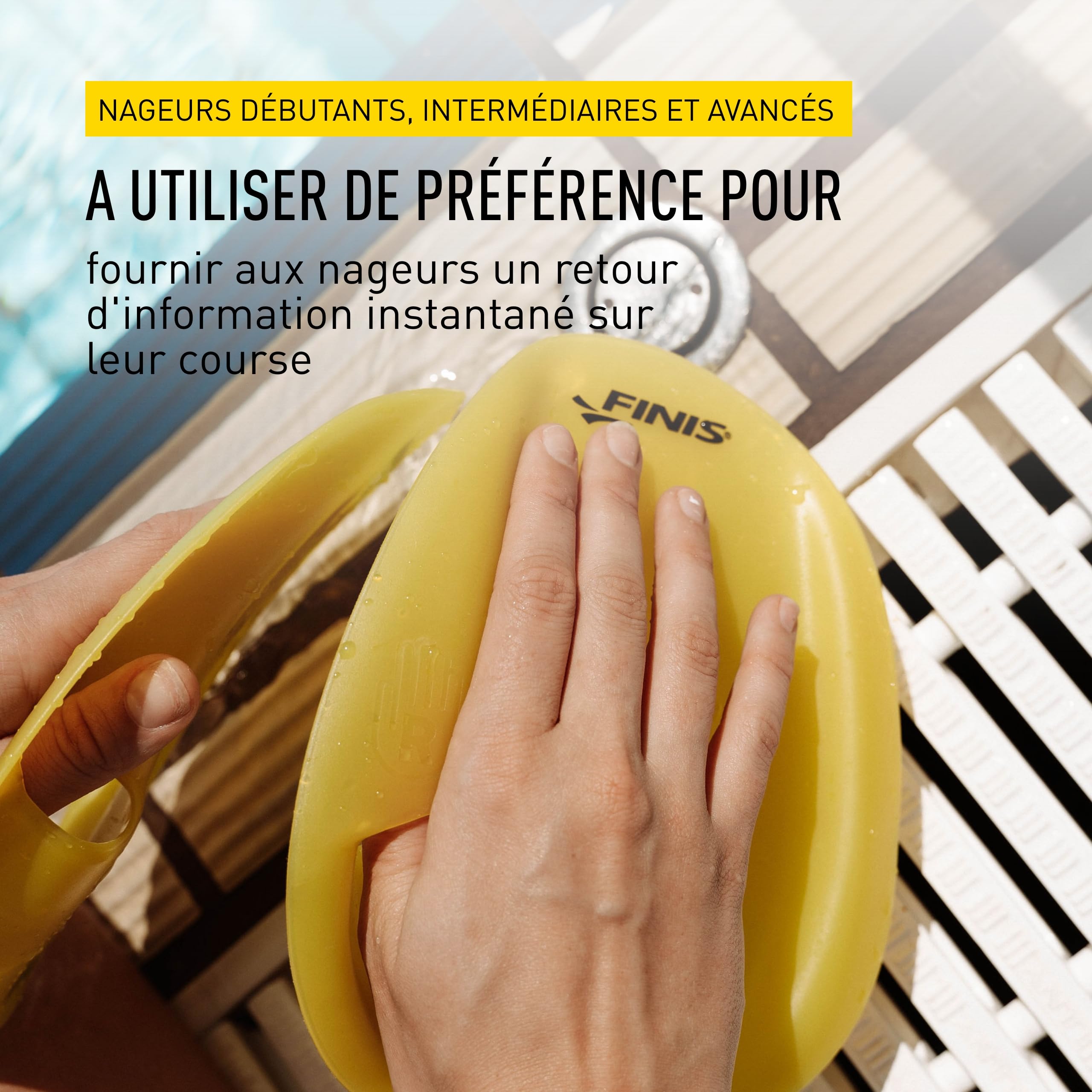 Finis Agility Floating Swim Paddles, Toutes Techniques de Natation