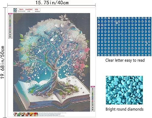 Miniatura 2 de Rousp Kits de pintura de diamantes 5D para adultos, arte de diamantes, bola de cristal, luna y diamantes, pintura de diamantes de imitación de