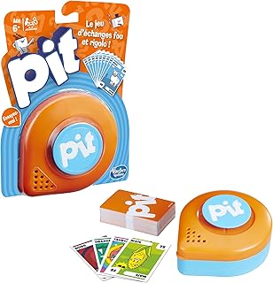 Comprar Hasbro Gaming Pit – Juego de Mesa de Velocidad – Juego de Cartas – Versión Francesa