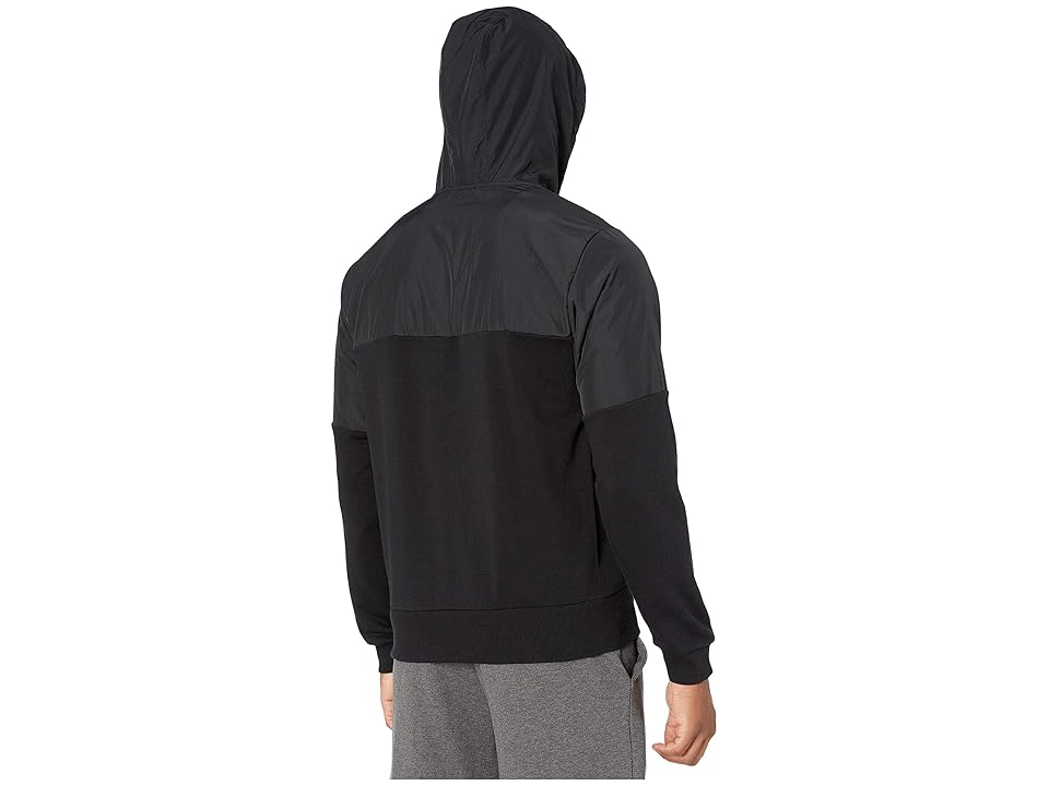 

New Balance Athletics Full Zip Hoodie (Black) Men's Clothing