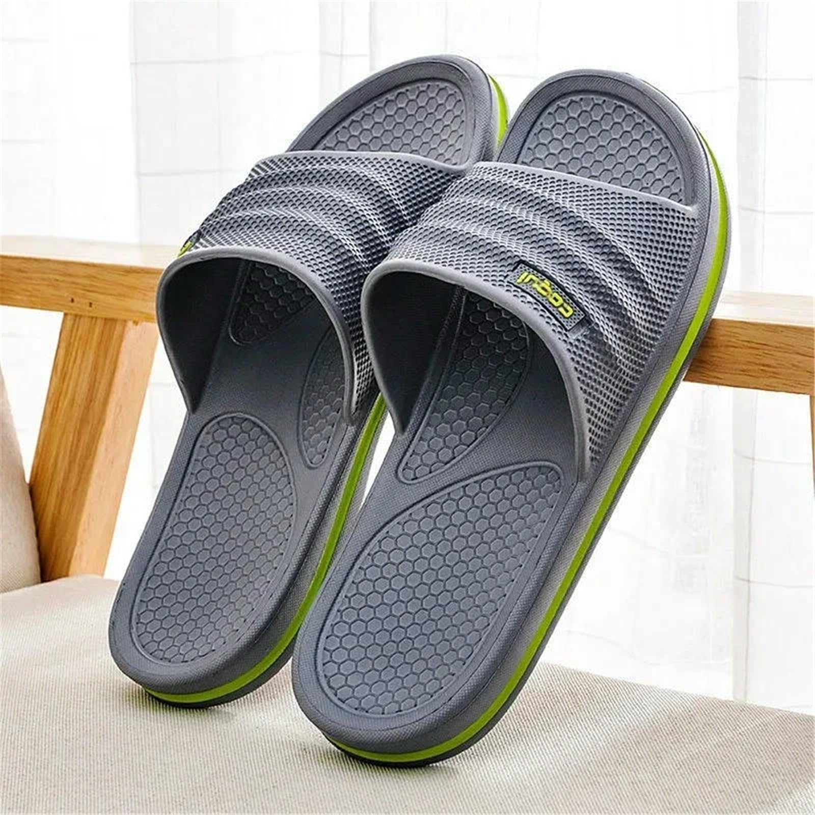 Claquette Hommes Slippers pour Eva Sallets De Salle Salles-Bleu Foncé-43