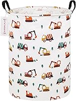 Vista 28 de QUEENLALA Cesta de Almacenamiento Grande, Cesto de Ropa Sucia/Baño/Decoración del Hogar/Cesto de Almacenamiento Redondo Plegable, Cesto para Niños