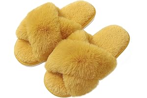 Cozy and Chic: Women's Yellow Slippers for Comfy Feet