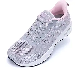 Tênis feminino de caminhada com bico largo, tênis de corrida atlético, casual, academia, esportivo, para fascite plantar, alívio da dor nos pés, 36-42