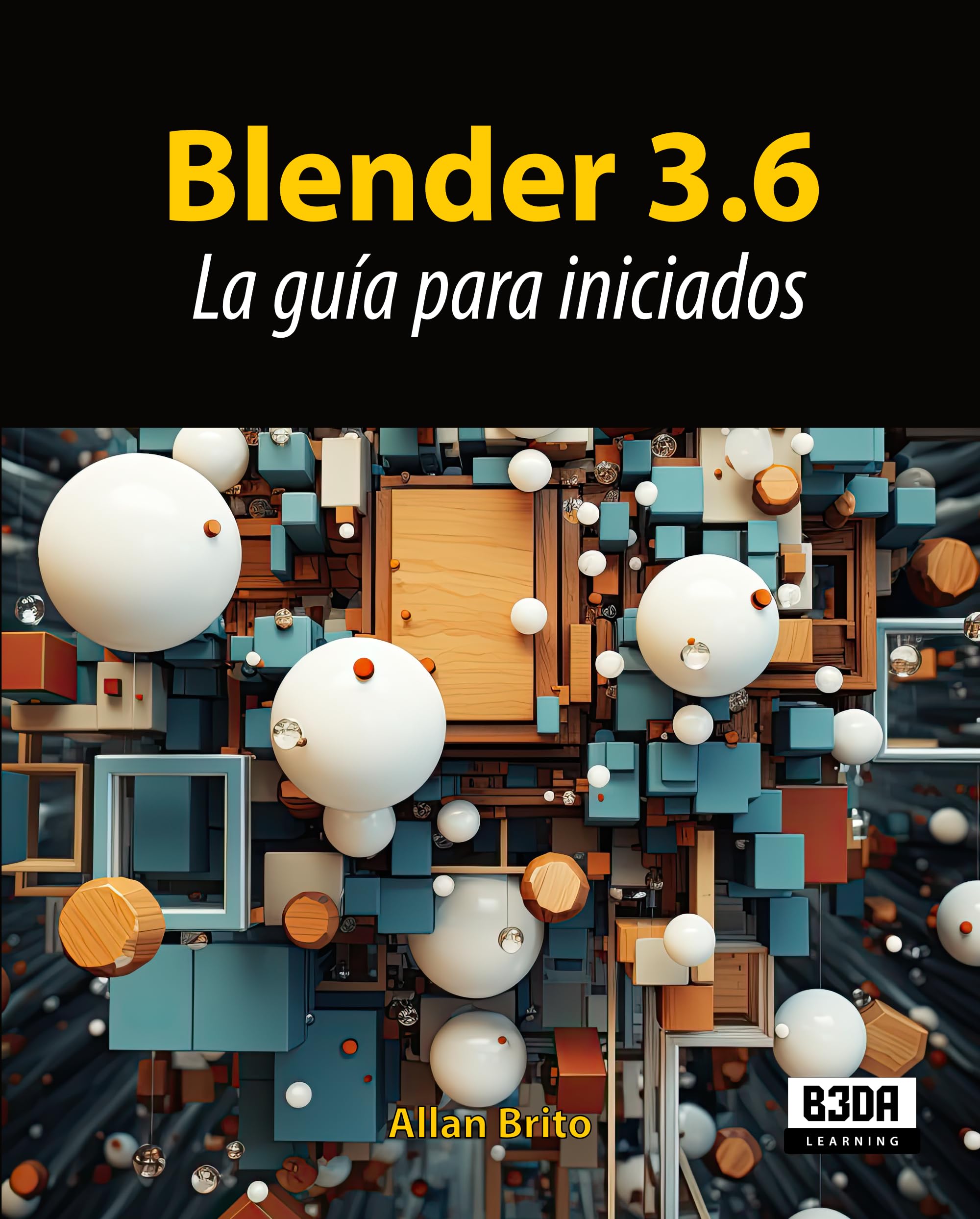 Livre Blender 3.6 guide initiation espagnol manuel apprentissage 3D