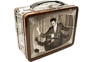 Elvis Collectible Tin Storage Box - AQUARIUS Elvis TV Fun Box