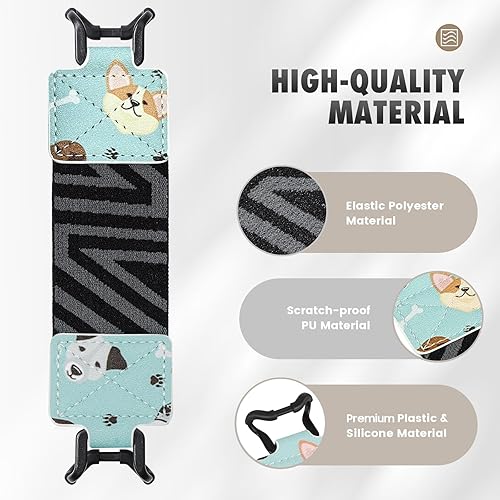 Miniatura 27 de MoKo Correa de mano de seguridad para Kindle eReaders Fire de 6 a 8 pulgadas, Kindle/Kobo/Voyaga/Lenovo/Sony Kindle E-Book, correa de mano versátil