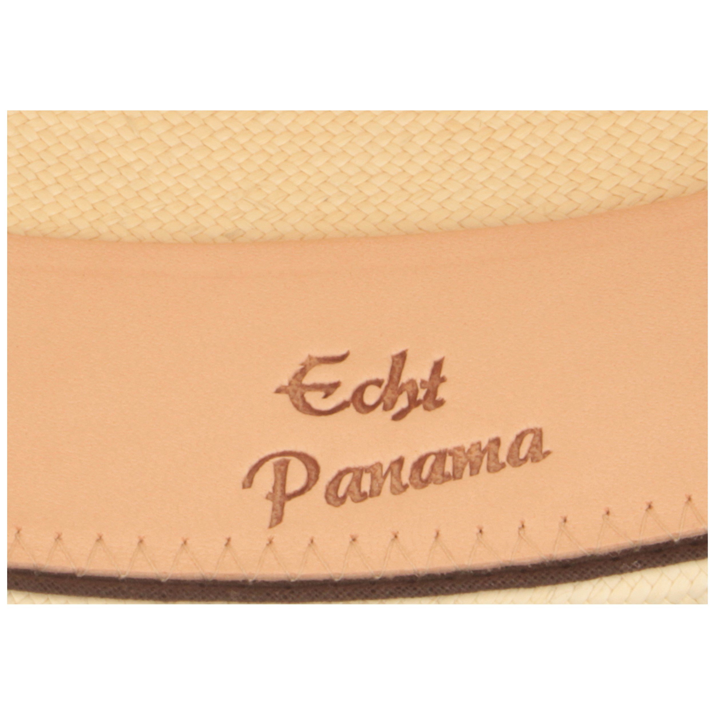 Mayser ORIGINAL Panama-Hut | Stroh-Hut | Sommer-Hut aus Ecuador – Fino - Traditionell Handgeflochten, UV-Schutz 80, Wasserabweisend, Bruchschutz – Exclusive Kollektion