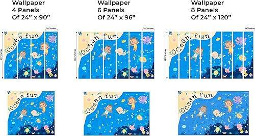 Miniatura 8 de EGD CoComelon JJ, Cody y Nina - Papel tapiz autoadhesivo serie X CoComelon - Colección Prime, papel tapiz temático para diseño de interiores