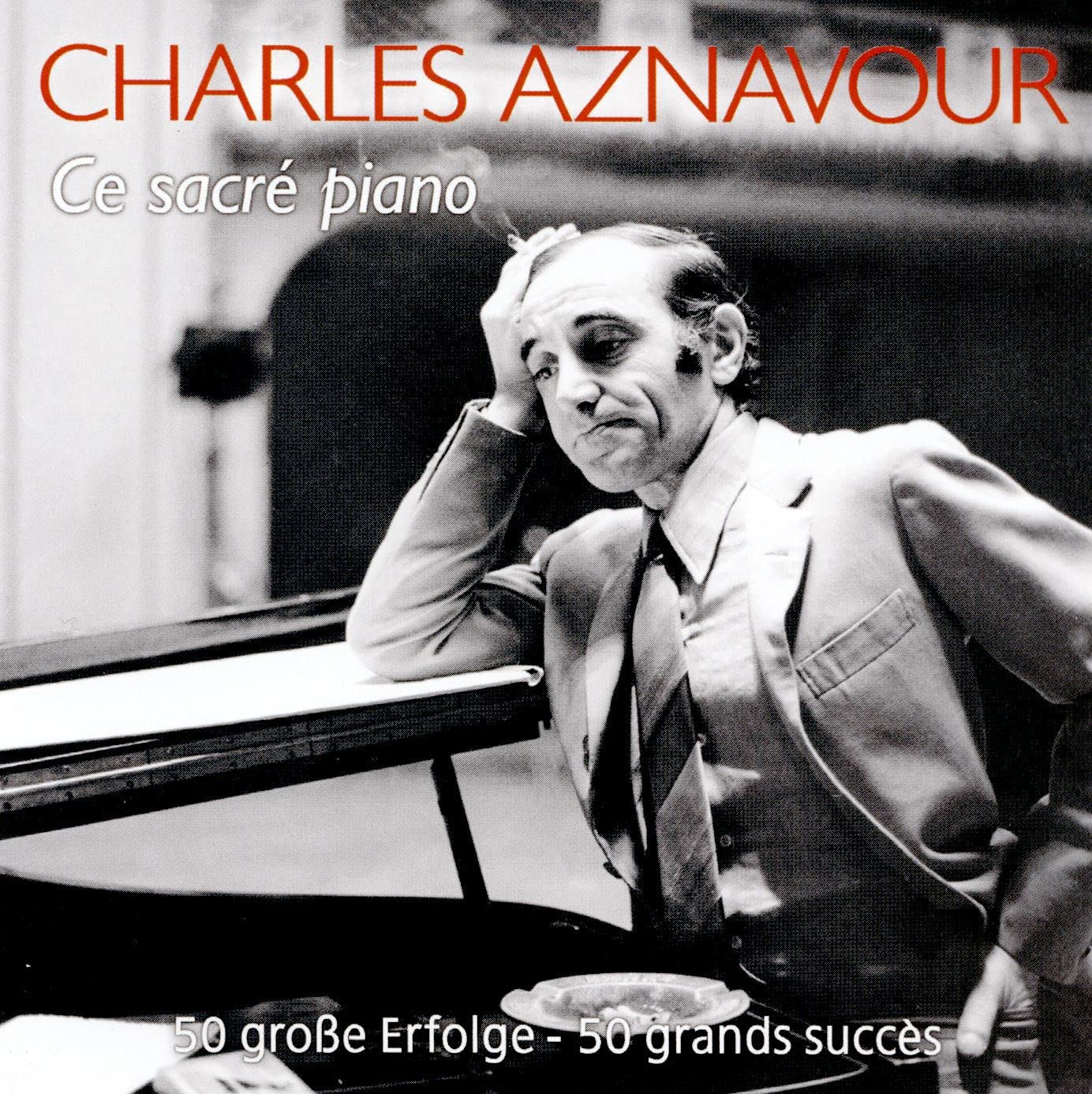 Charles Aznavour CD-Sammlung Ce Sacré Piano – 50 große Erfolge (2-CD...)