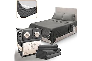 Luxurious Queen Sheet Set with Corner Straps: Experience Heavenly Comfort