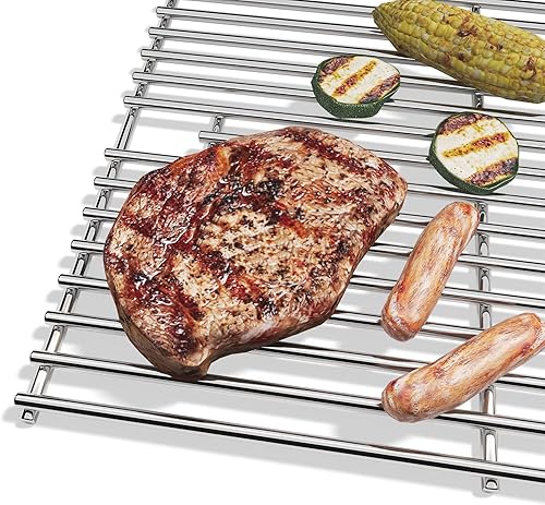 Miniatura 7 de Rejillas de cocina de repuesto para parrilla de 1717.519.5 pulgadas para Weber Spirit 300, 310, 320 Series, Spirit 700, Genesis SilverGoldPatinum