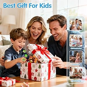 200 PCS Magnetic Building Blocks, 0.8 Inches Magnet Toys for Kids, Stacking Magnetic Building Cubes, STEM Montessori Sensory Stacking Blocks for Kids Ages 3-4-5-6-7-8-9-10 Christmas Birthday Gifts