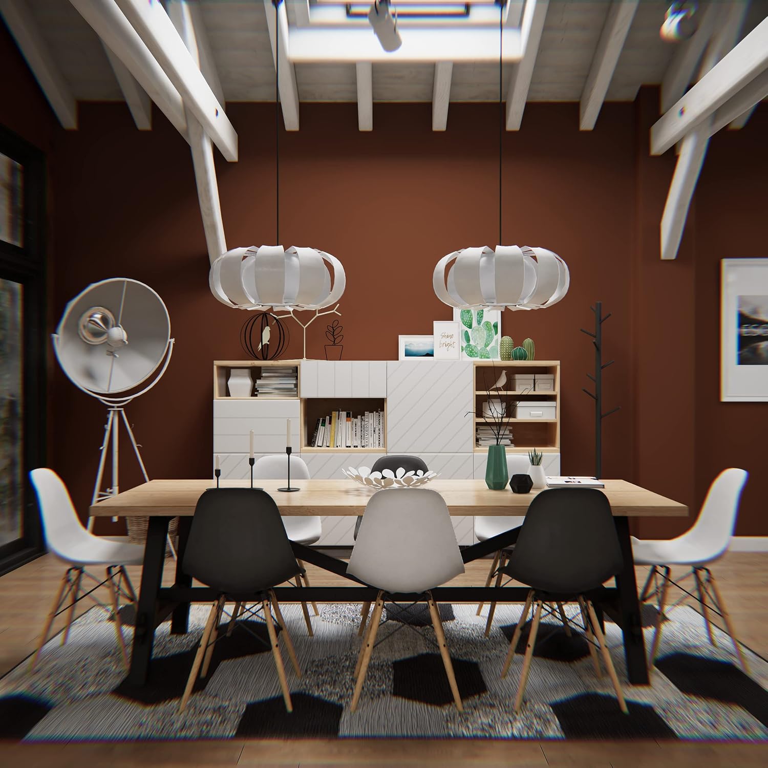 Microblend Interior Paint and Primer - Brown (Warm)/Terracotta Tease, Satin Sheen, Sample, Microblend Browns Family