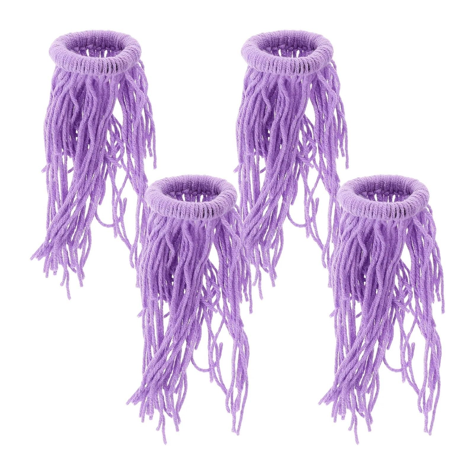 Luvafey Fish Spawning Mops 4Pcs Floating Spawning Mop Fish Tank Aquarium Breeding Egg Collector Faux Seagrass Hideout Nest Laying for Home Aquarium Egg Laying Aquatic Tank Decorati
