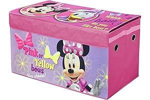 Disney Minnie Mouse Collapsible Toybox for Girls Room