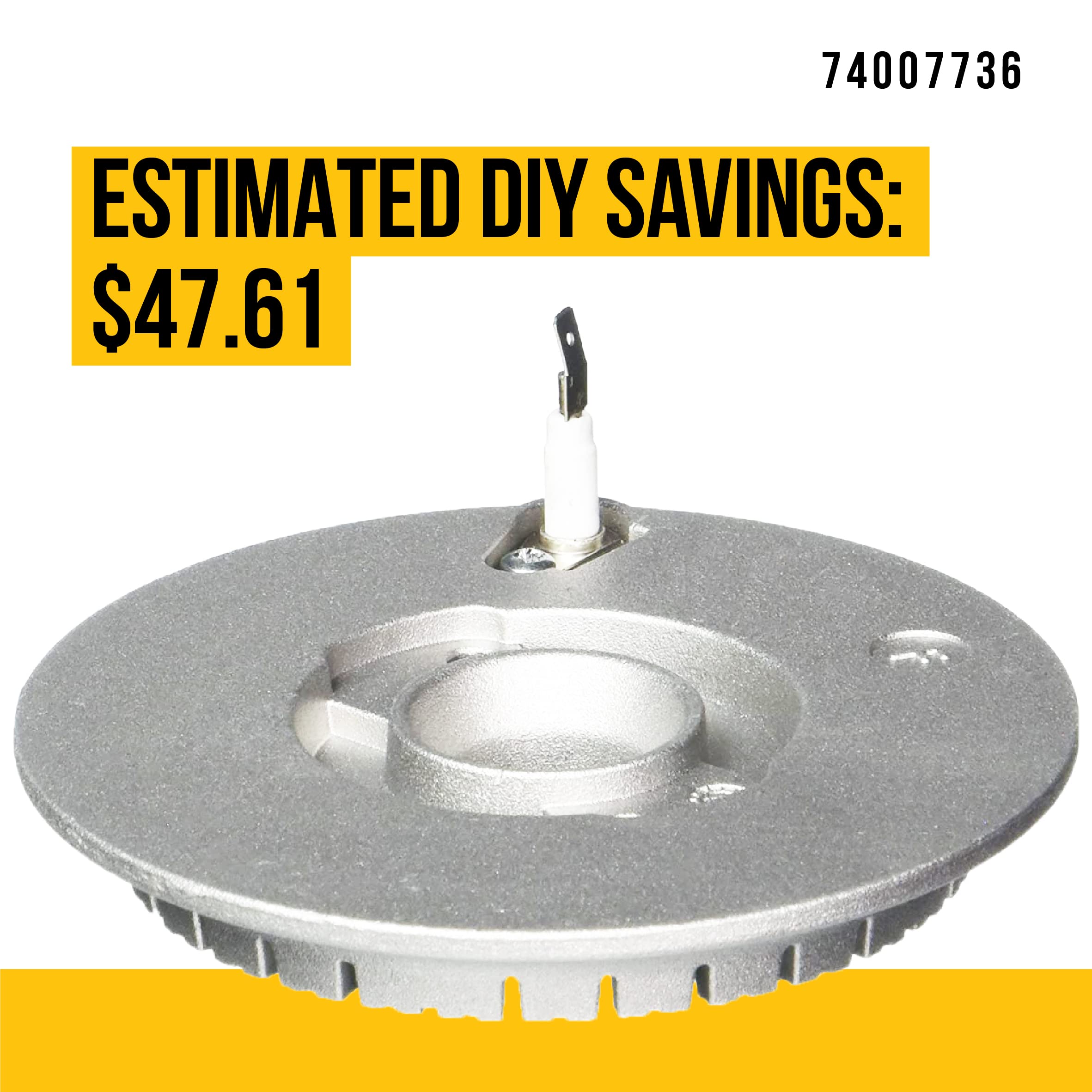 Amazon.com: Upgraded 74007736 Surface Burner Base - Compatible  